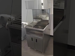 60 см 100 см Ширина картофель фри чипсы Дисплей теплее 304SUS материал