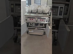 OFE-413 Профессиональная цифровая компьютерная панель 4 резервуара 4 корзины 28KW 304SUS Электрические чипы Открытый Fryer