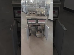 OFE-215 Две кастрюли с корзинами 15L*2 Малая емкость 28kw Сберегайте масло Электрический открытый фритёр с фильтром масла