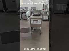6HD Электрический 12KW 380V 28L 6 Fry Tray Большая производительность Круглый Broaster Куриный фритюр