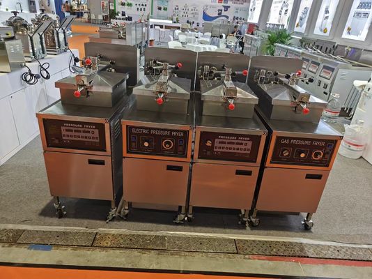 Электрическая цифровая панель 380V/220V Куриная фритюрка под давлением без системы фильтра масла