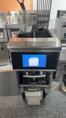 14.3кВ мощность сенсорный экран Умная панель 380В/50hz~60hz с фильтром для масла Коммерческая электрическая открытая жарка