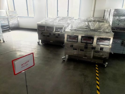 Цифровая компьютерная панель Три горшки Шесть корзин Открыть глубокий фритюр с фильтрацией