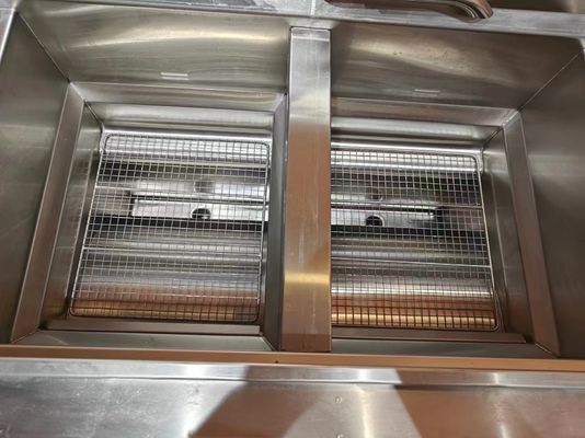 Два горшка четыре корзины ГАЗ открытый глубокий коммерческий глубокий чип электрический и газовый глубокий фритюр