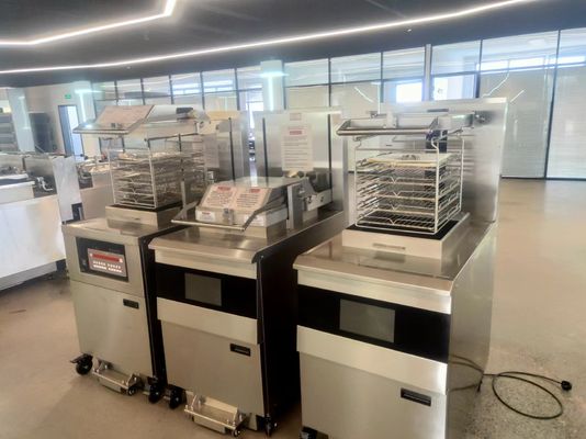 8HD электрическая смарт сенсорная панель 55L 5 Fry Tray Большая производительность куриный фритюр под давлением