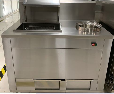 Стол для выпечки 304SUS Автоматическая коммерческая электрическая куриная пекарня