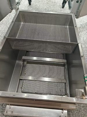 21.4KW Двойной резервуар 11.6L+21.5L Цифровая компьютерная панель Электрические чипы Открытая фритюрная машина