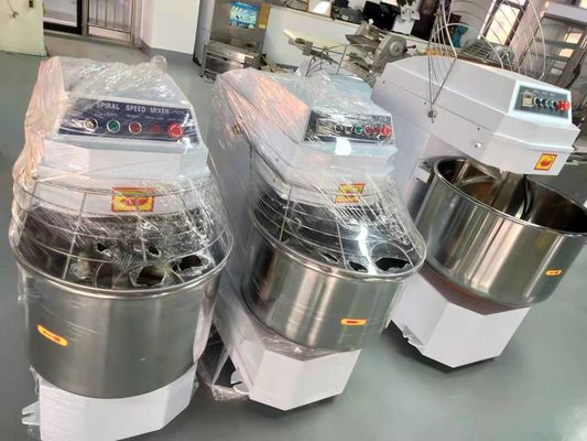Электрический 380V/220V двухскоростной спиральный микшер для теста