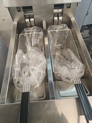 OFE-213L 14.3kw Power Touchscreen Smart panel Электрическая открытая машина для жарки чипсов