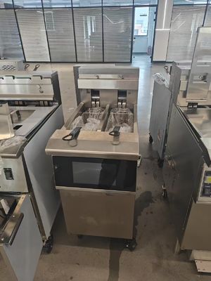 OFE-213L 14.3kw Power Touchscreen Smart panel Электрическая открытая машина для жарки чипсов