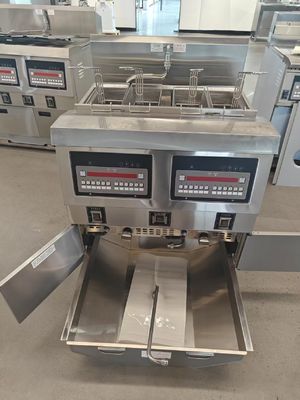 OFG-322 Цифровая компьютерная панель, два горшка, четыре корзины, автоматическая фритюрница, газовая открытая фритюрница