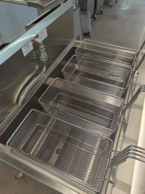 OFG-322 Цифровая компьютерная панель, два горшка, четыре корзины, автоматическая фритюрница, газовая открытая фритюрница