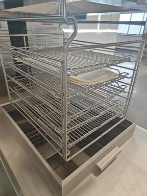 8HD Электрическая смарт сенсорная панель 55L 5 Fry Tray Большая производительность 17KW Открытый глубокий фритюр