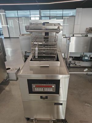 304SUS 17KW 380V Цифровая компьютерная панель Фритюрная партия Промышленная 8HD Электрическая открытая глубокая фритюрная машина
