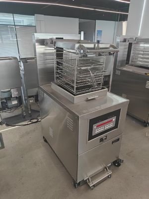 304SUS 17KW 380V Цифровая компьютерная панель Фритюрная партия Промышленная 8HD Электрическая открытая глубокая фритюрная машина