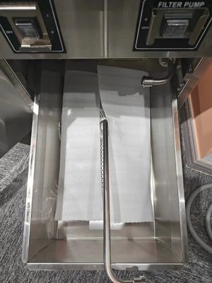 Коммерческие чипы открыть фрайер с ключом со сжатием LCD панель