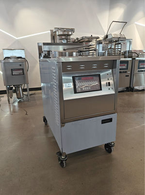 6HD Электрический 12KW 380V 28L 6 Fry Tray Большая производительность Круглый Broaster Куриный фритюр