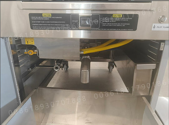 PFG-5910 8-головочная газовая фритюрница для жарки кур под давлением, производитель